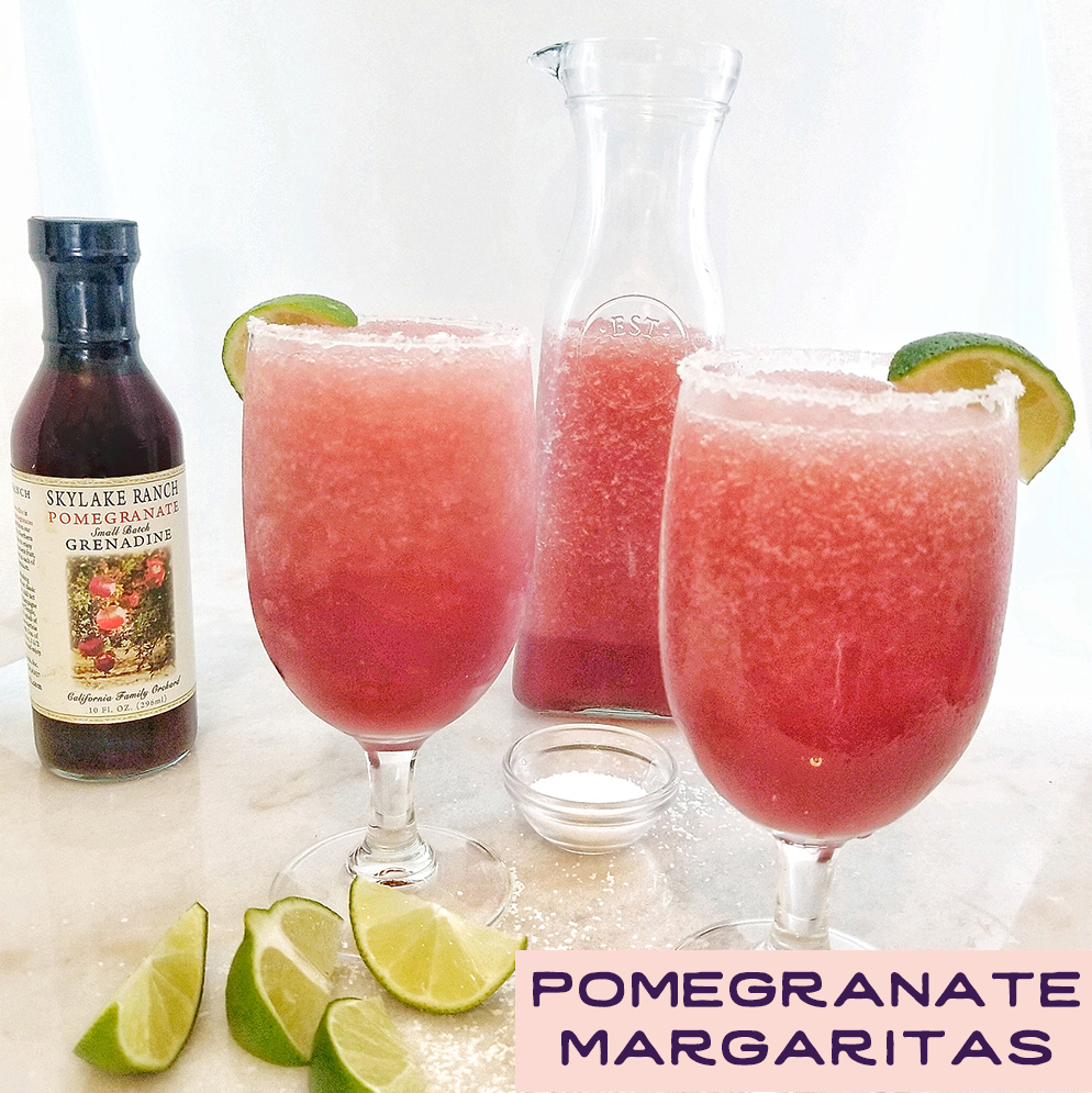 Pomegranate Margaritas