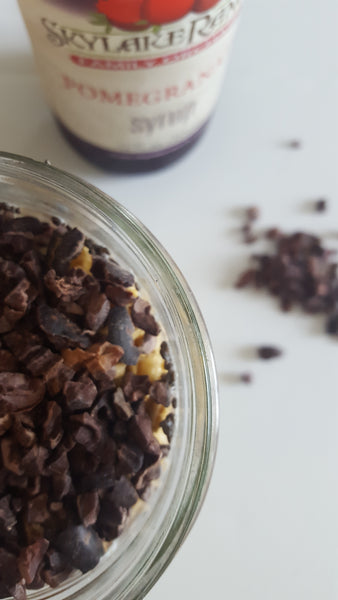 I love making homemade granola, but when I don’t, we use our favorite local brand from our farmer’s market