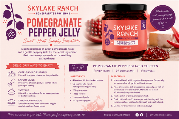 Pomegranate Pepper Jelly