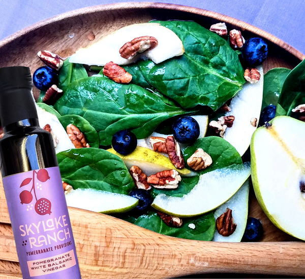 Pear Spinach Salad
