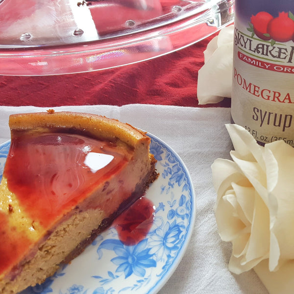 Pomegranate Cheesecake