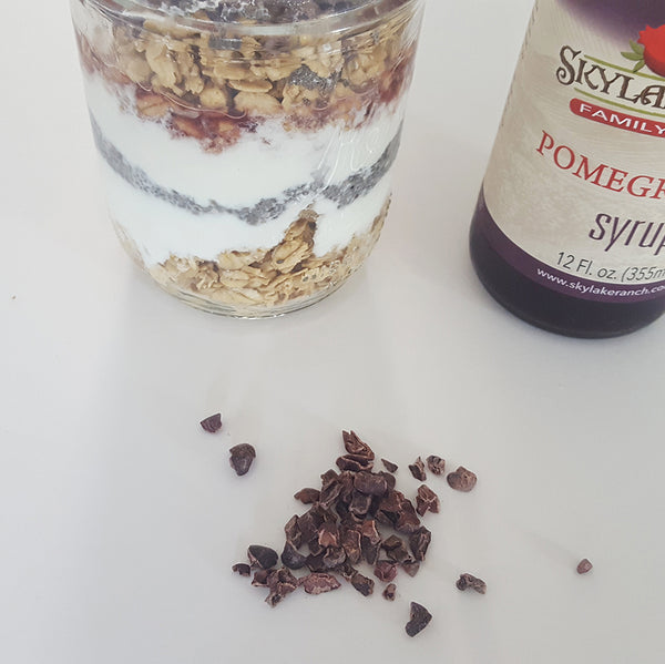 Pomegranate Breakfast Parfaits